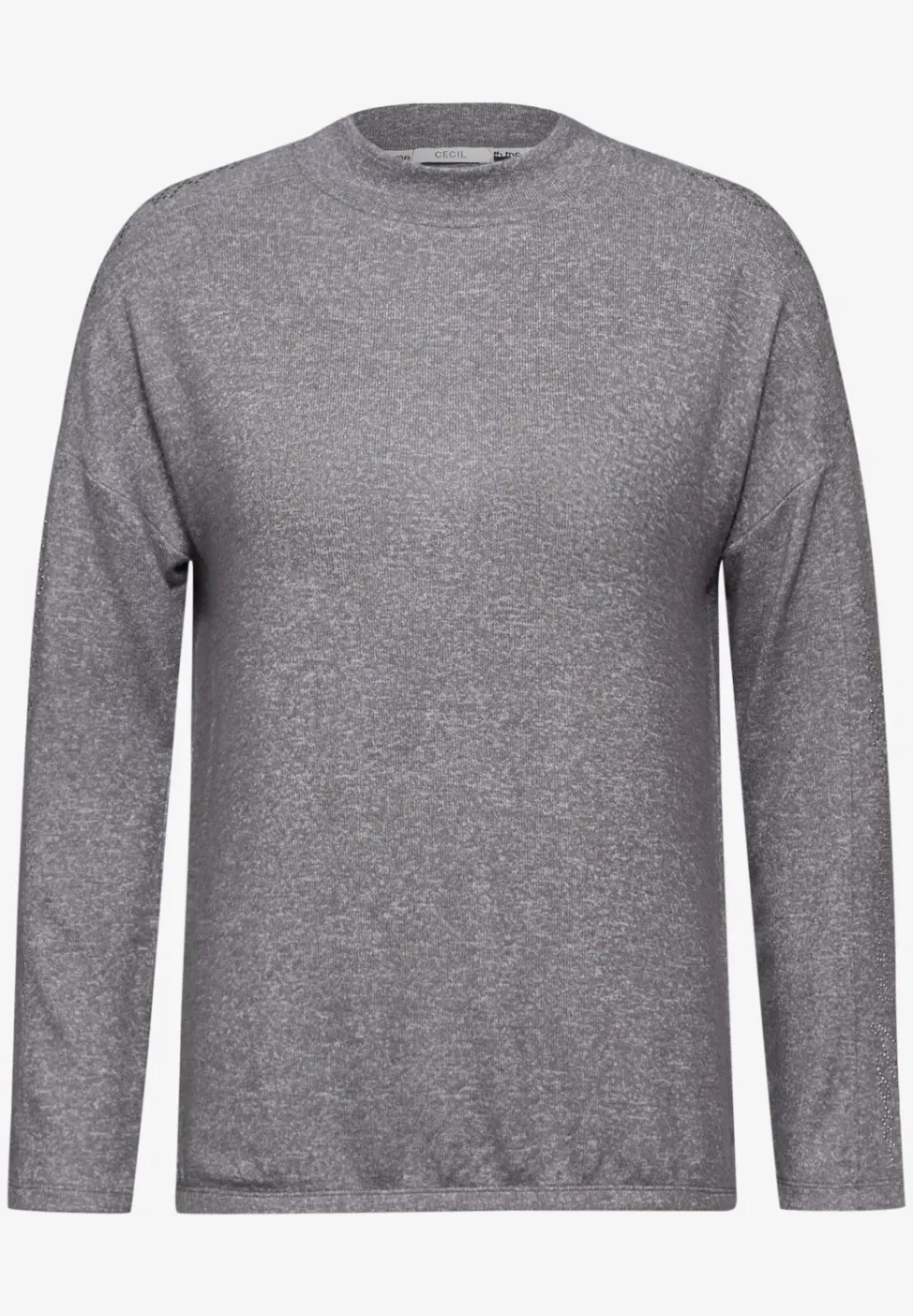 Shirt met lange mouwen en glitter