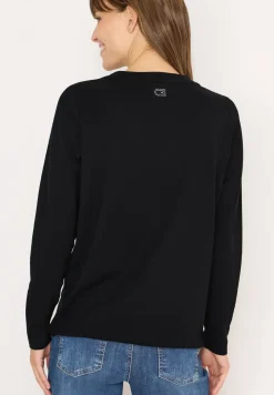 Shirt met lange mouwen en tekst