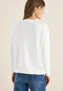 Shirt met lange mouwen en tekst