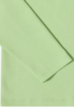 Shirt met lange mouwen en V-hals