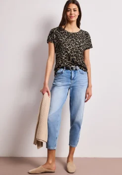 Shirt met leopatroon