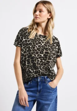 Shirt met leopatroon