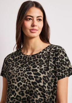 Shirt met leopatroon