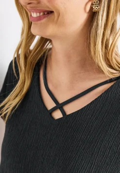 Shirt met linten
