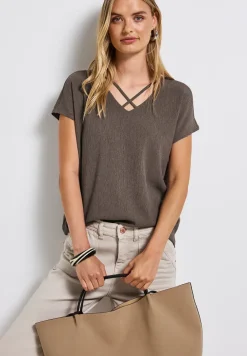 Shirt met linten