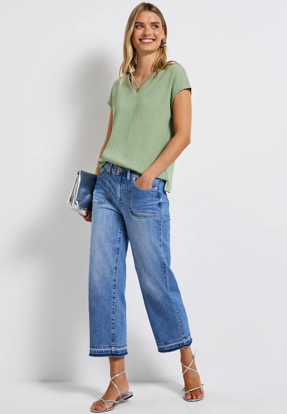 Shirt met linten