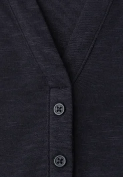 Shirt met losse schouders en gespleten hals