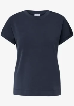 Shirt met mesh detail