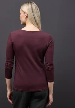 Shirt met mesh details
