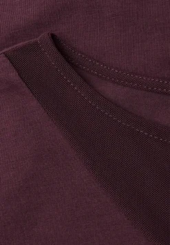 Shirt met mesh details