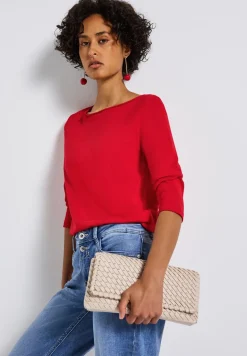 Shirt met 3/4 mouwen