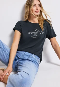 Shirt met omslagdetail
