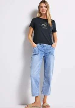 Shirt met omslagdetail