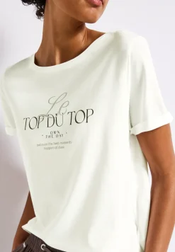 Shirt met omslagdetail