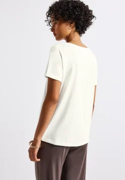 Shirt met omslagdetail