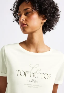Shirt met omslagdetail
