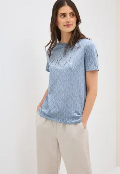 Shirt met opschrift Burnout