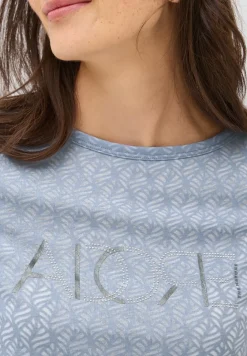 Shirt met opschrift Burnout