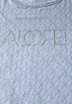 Shirt met opschrift Burnout