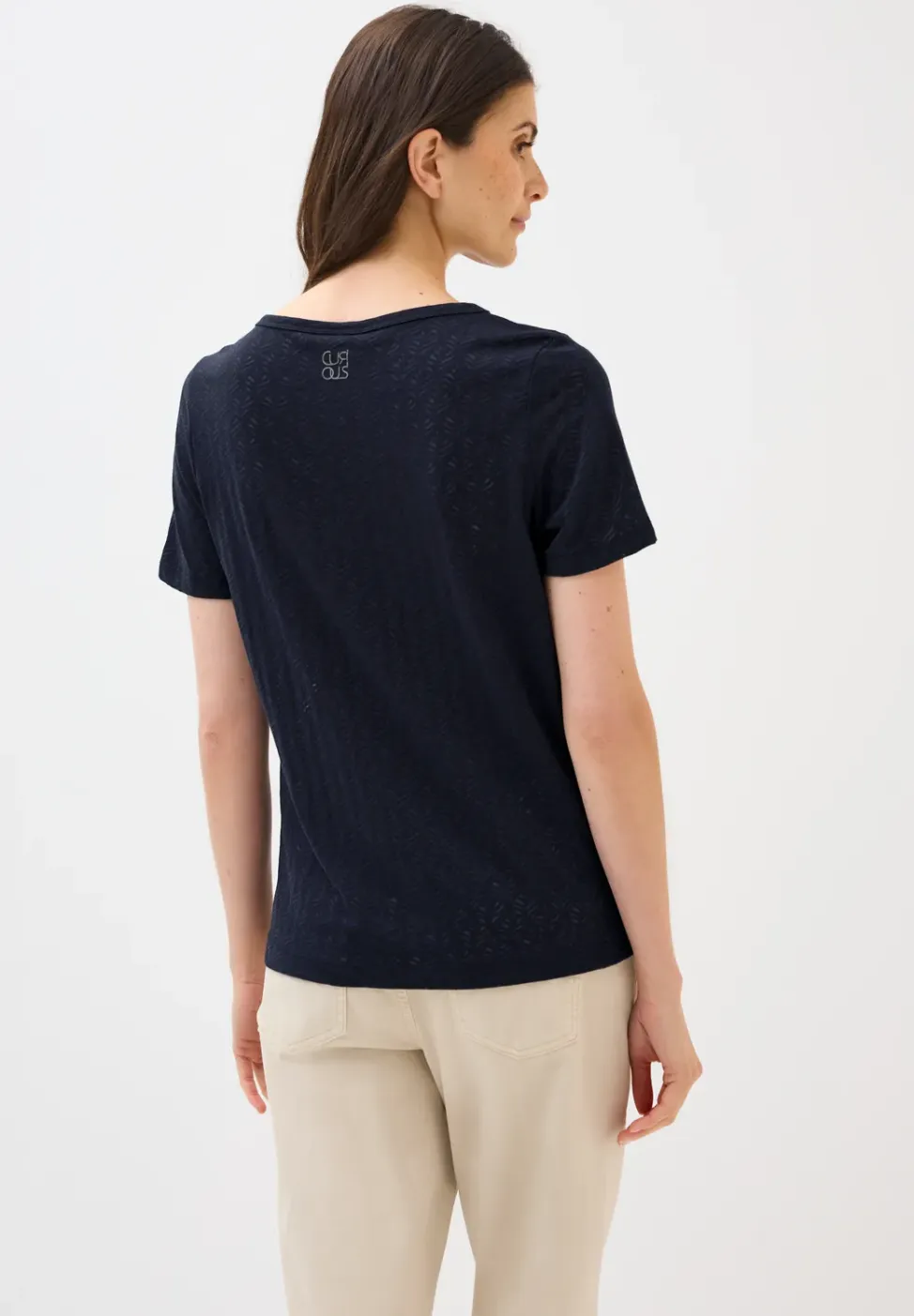 Shirt met opschrift Burnout