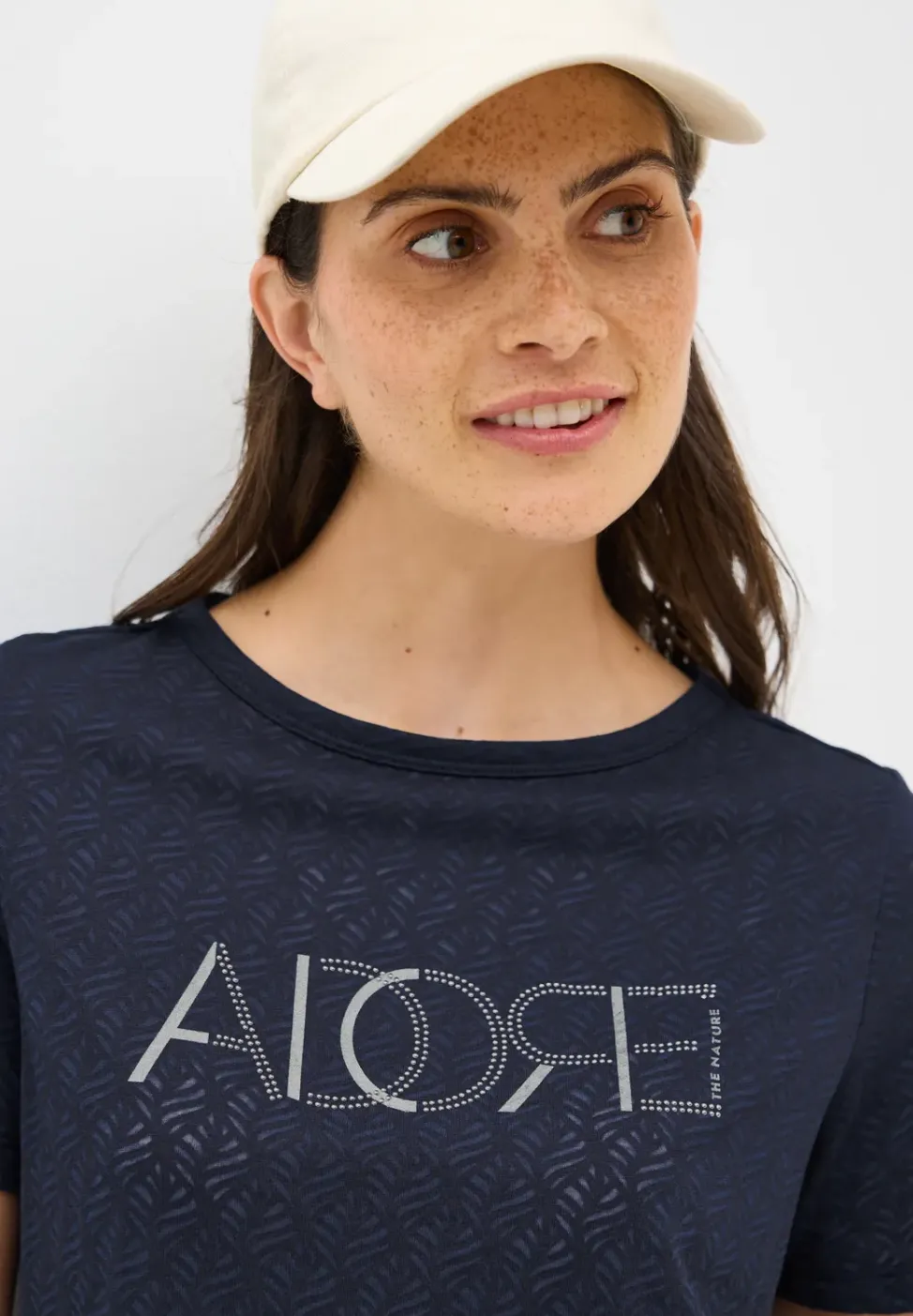 Shirt met opschrift Burnout