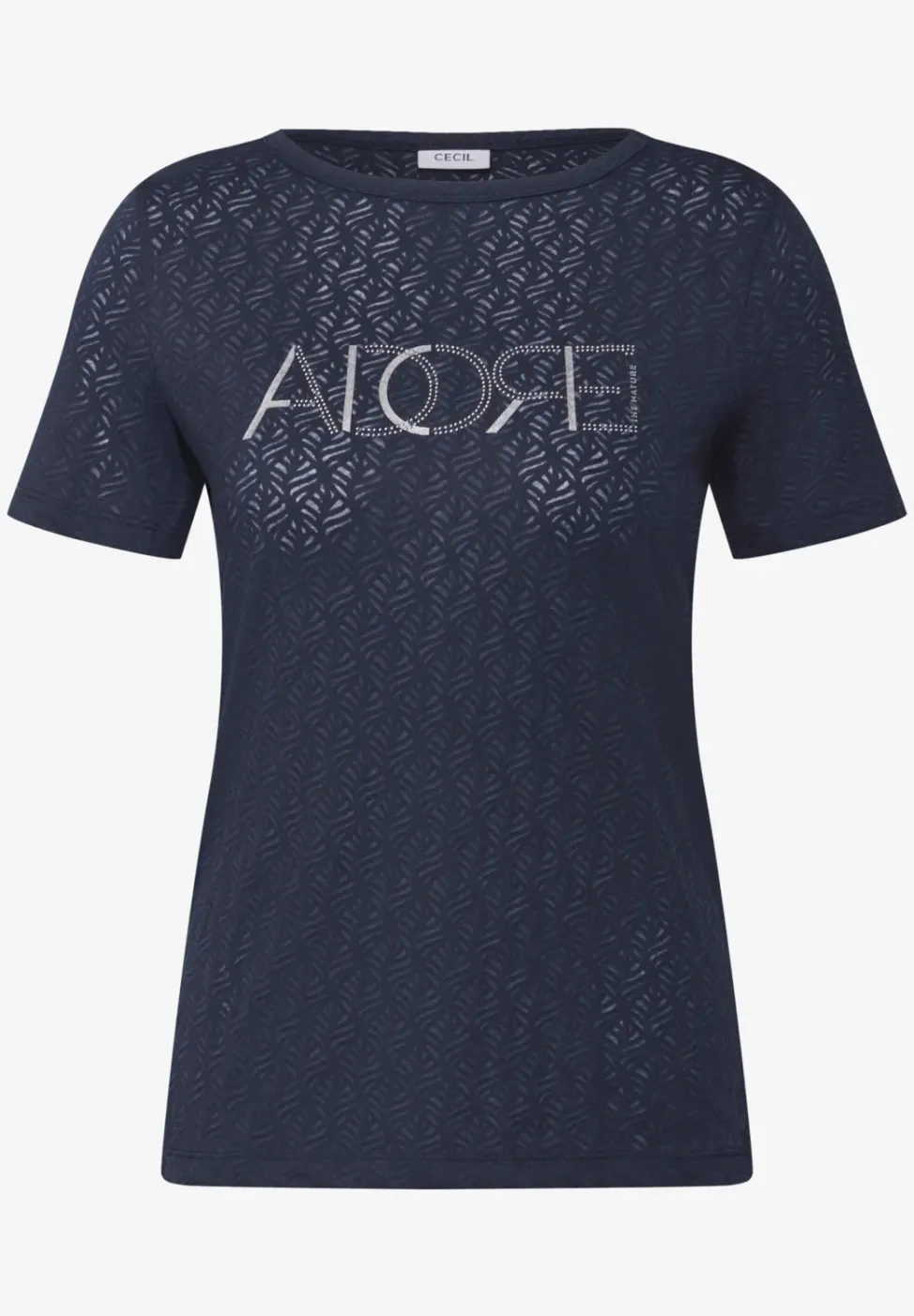Shirt met opschrift Burnout