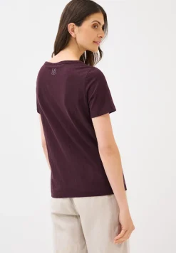 Shirt met opschrift Burnout