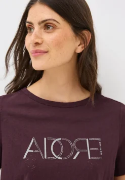 Shirt met opschrift Burnout