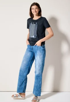 Shirt met opschrift Burnout