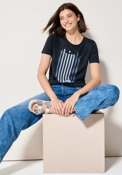 Shirt met opschrift Burnout