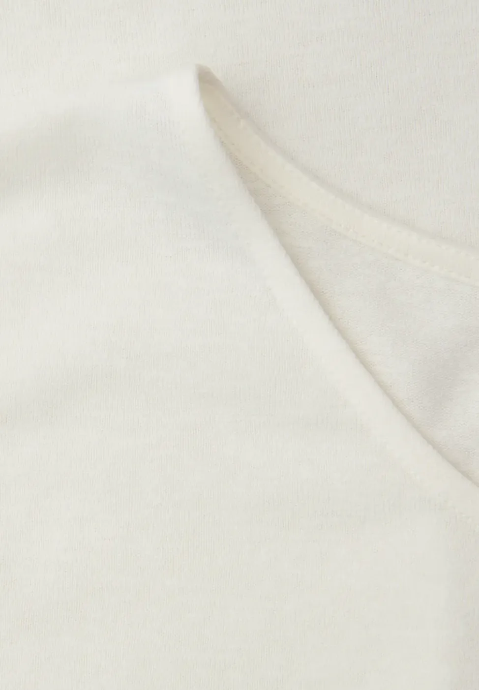 Shirt met overhangende schouders in linnenlook