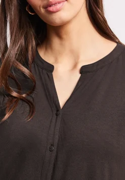 Shirt met overhangende schouders in tuniekstijl