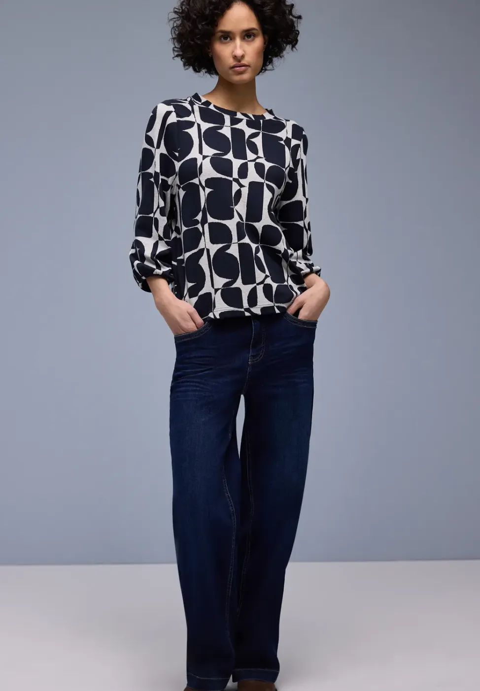 Shirt met patroon