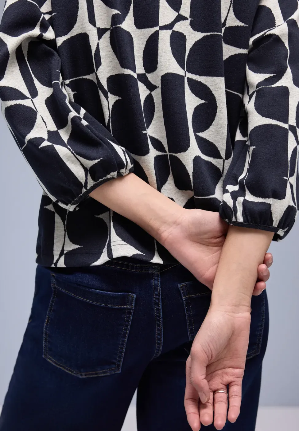 Shirt met patroon