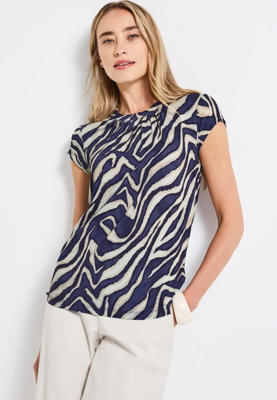 Shirt met patroon