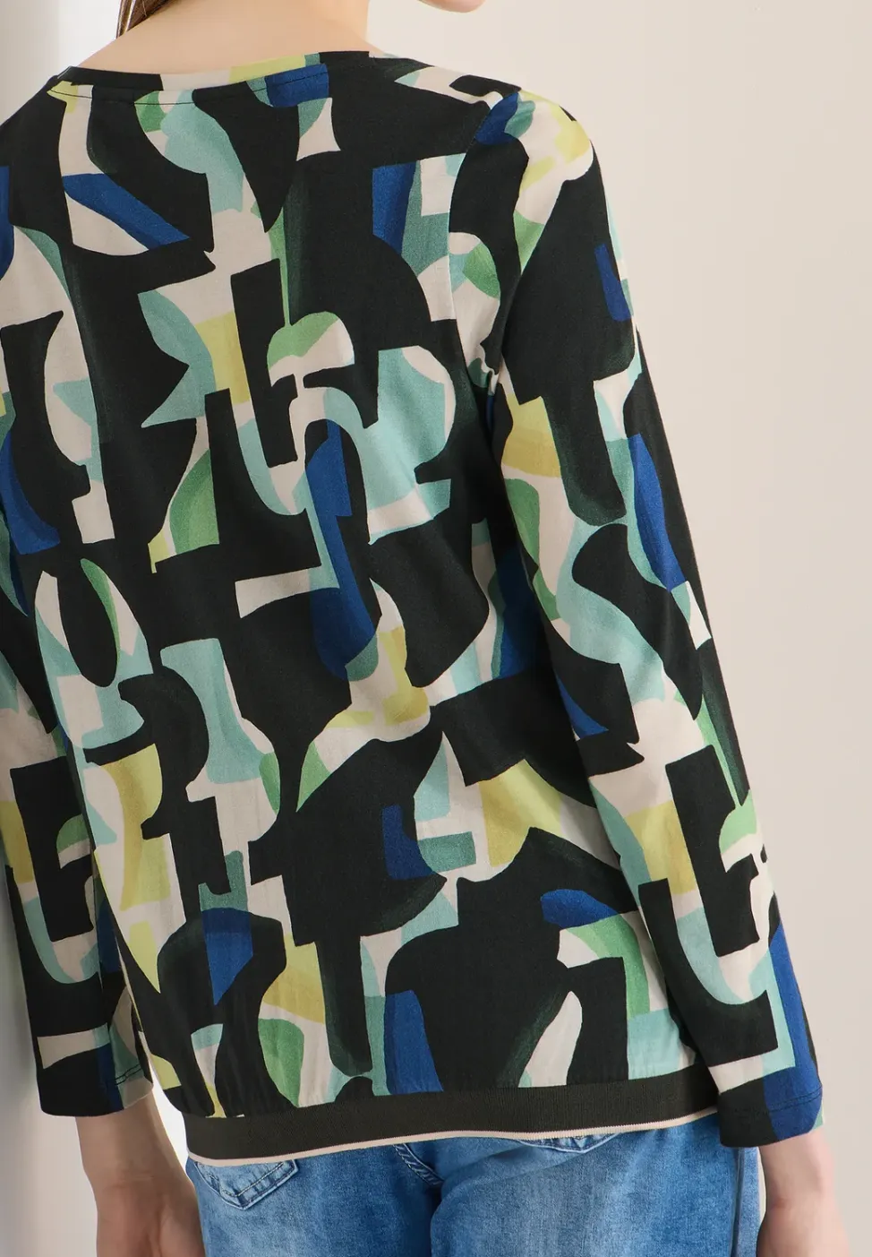 Shirt met patroon