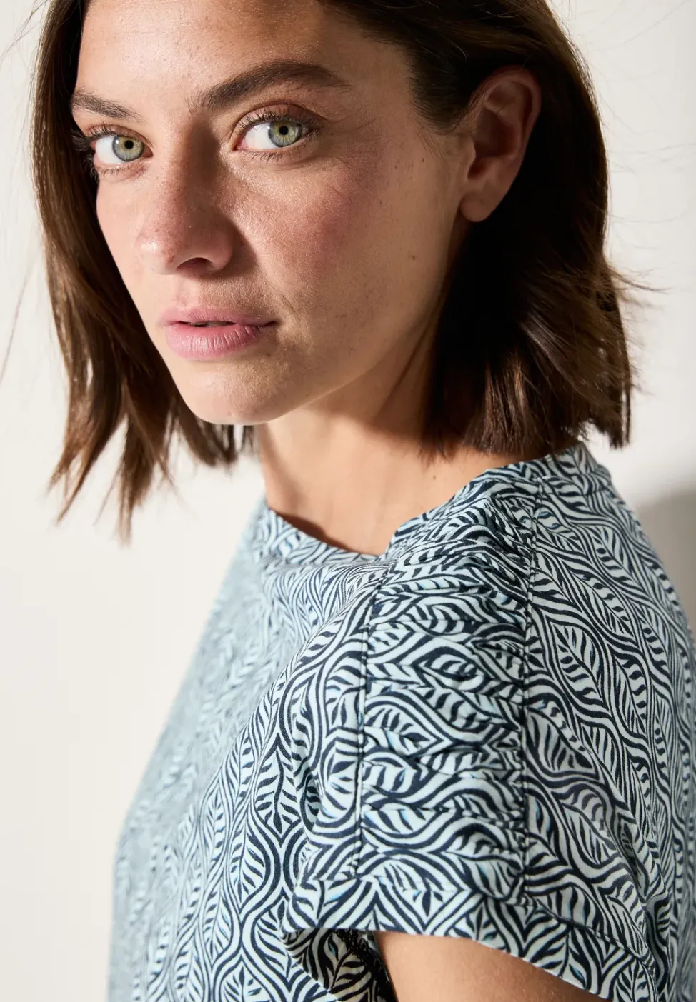 Shirt met patroon