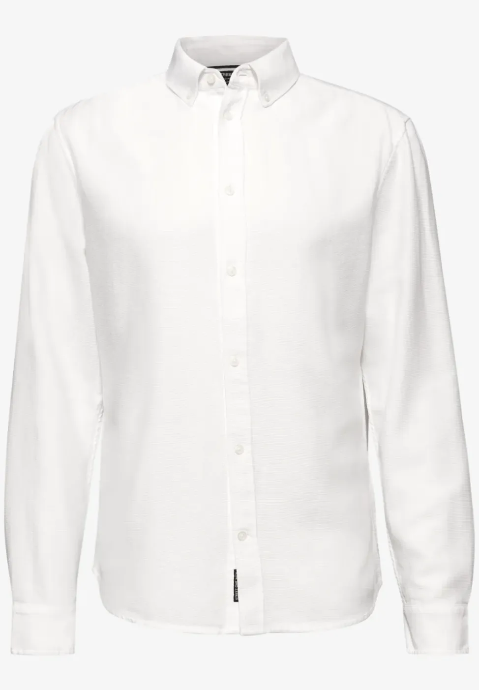 Shirt met piquéstructuur