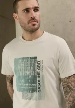 Shirt met print aan de voorkant