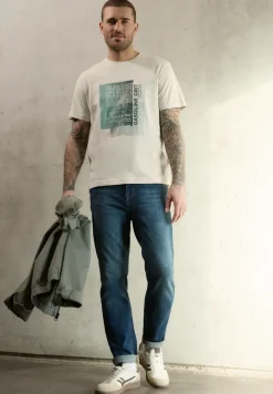 Shirt met print aan de voorkant