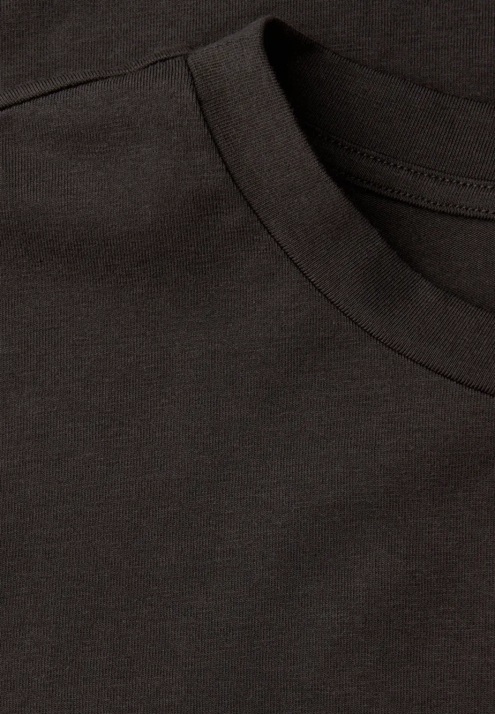 Shirt met rimpels