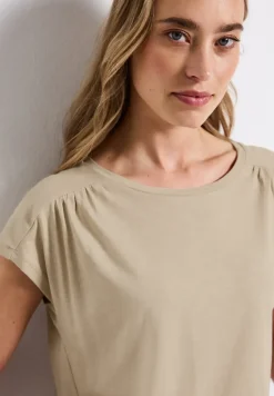 Shirt met rimpels