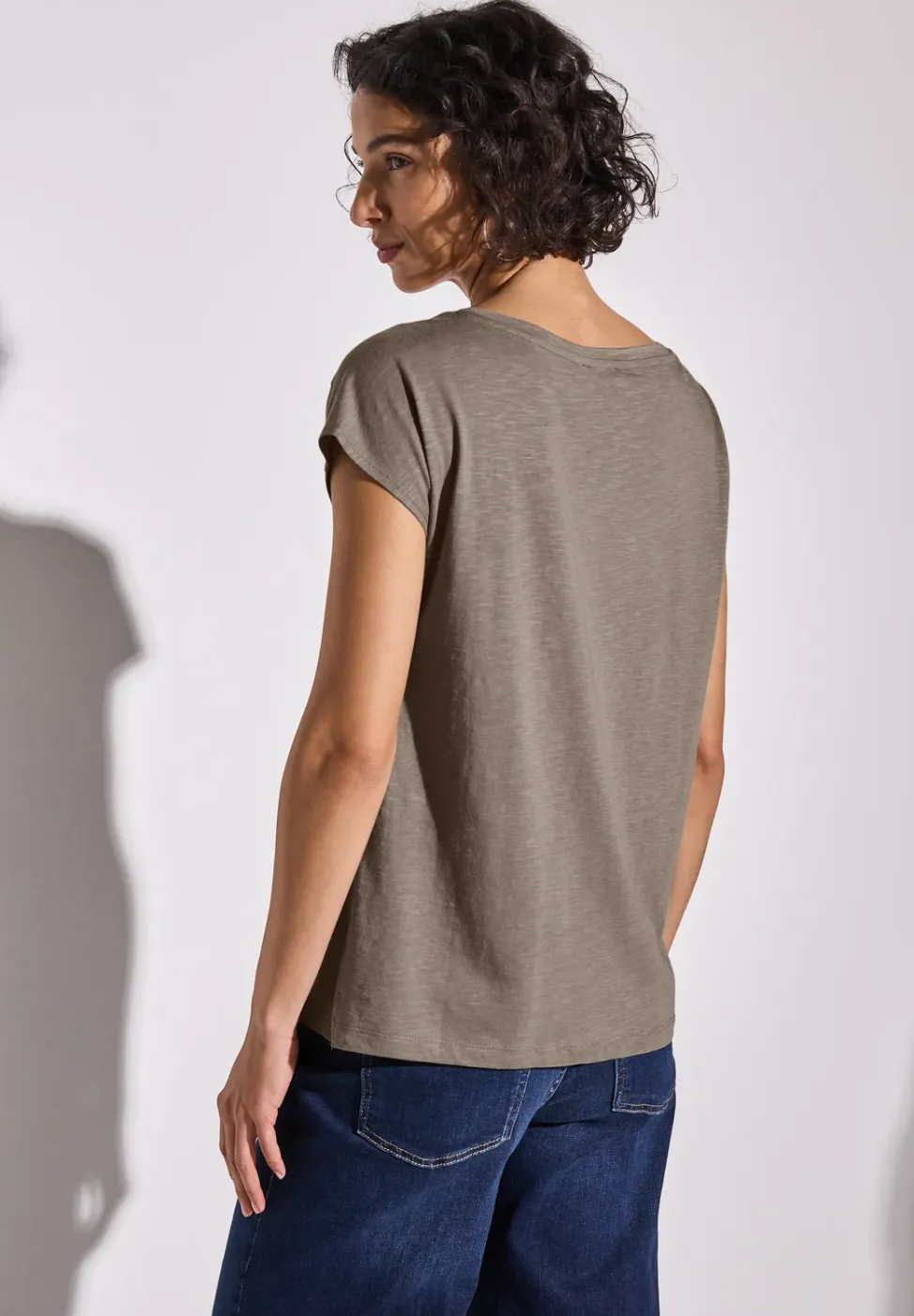 Shirt met rimpels
