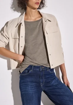 Shirt met rimpels
