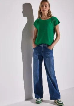 Shirt met rimpels