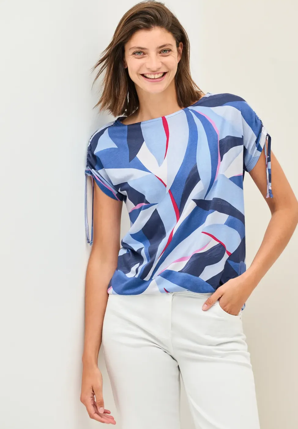 Shirt met rimpels