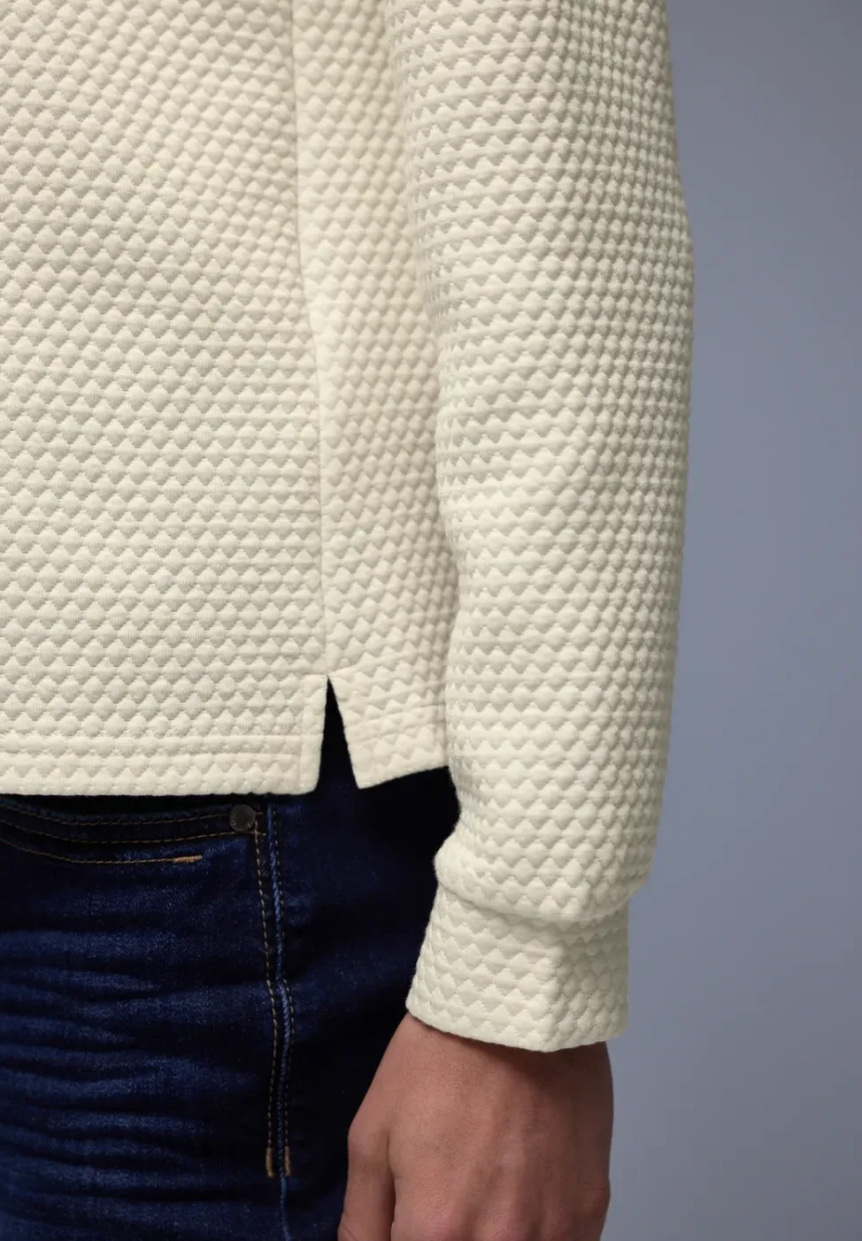 Shirt met rits