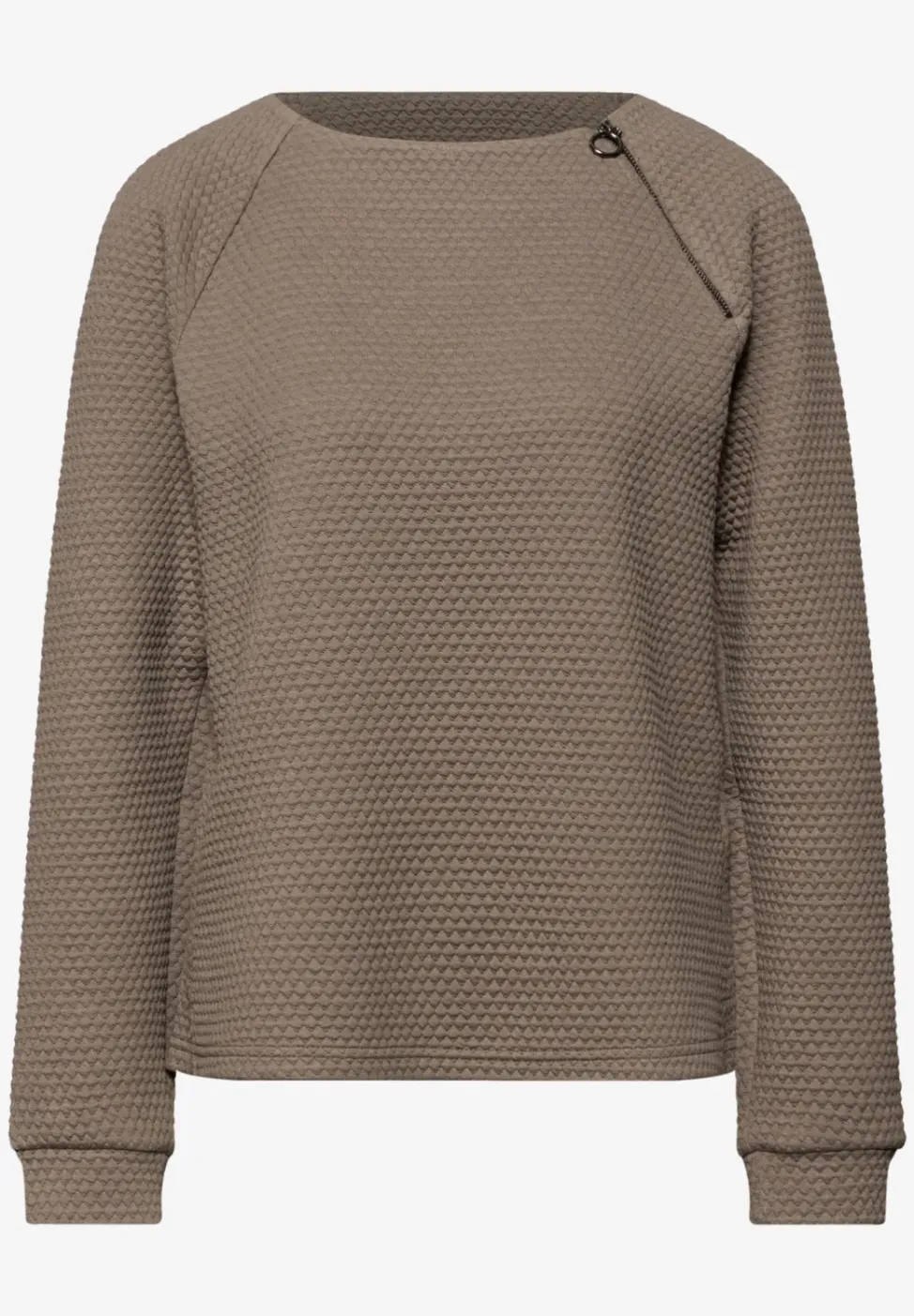 Shirt met rits