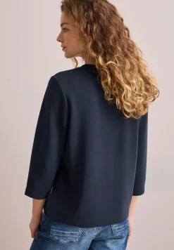Shirt met ronde hals