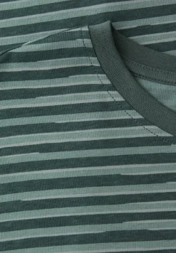 Shirt met ronde hals en all-over print